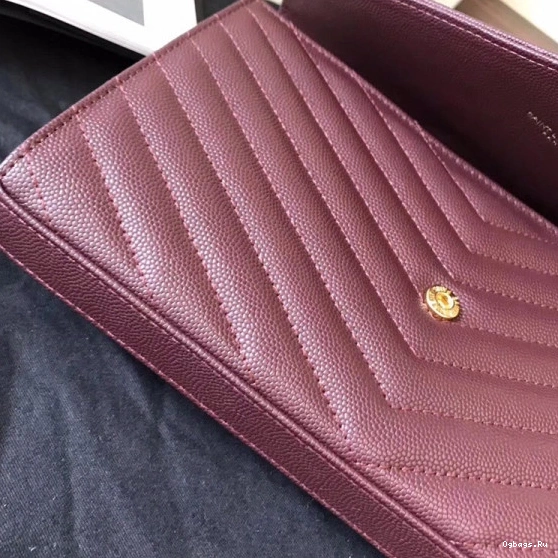MATELASSÉ YSL CASSANDRE WALLET CHAIN 0723